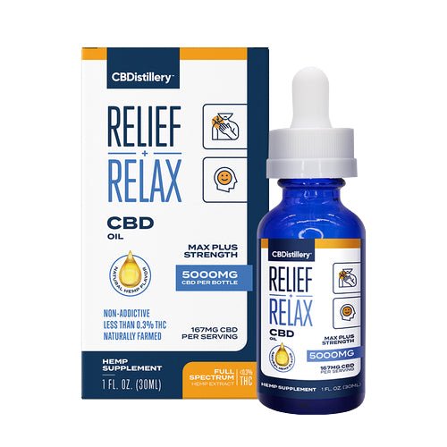 CBDistillery Full Spectrum CBD Oil Tincture 5000mg - 30ml - Image 5