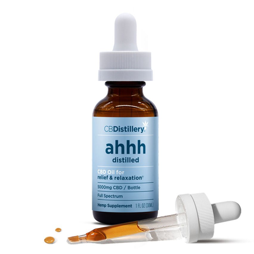 CBDistillery Full Spectrum CBD Oil Tincture 5000mg - 30ml - Image 2