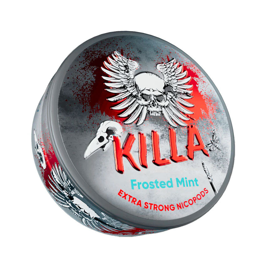 Killa Frosted Mint Slim Nicotine Pouches 16mg
