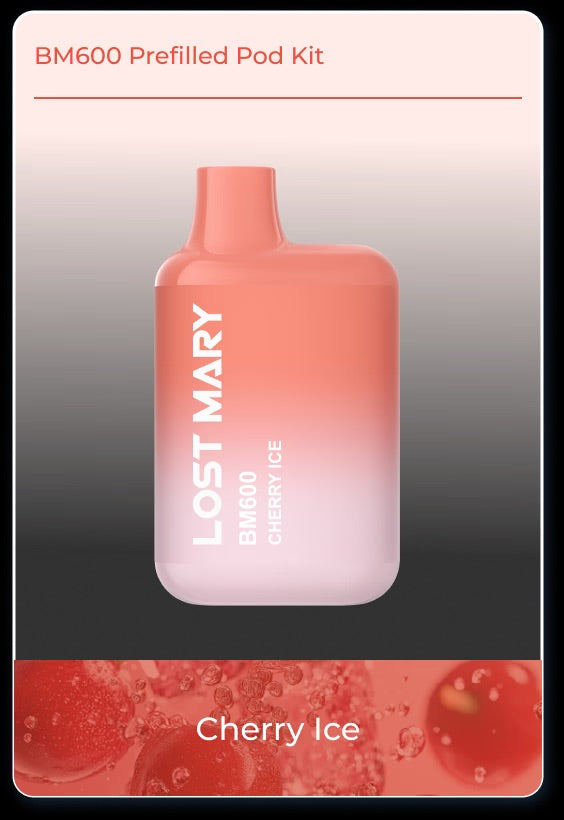 Lost Mary BM600 Pre-Filled Pods 600 Puffs