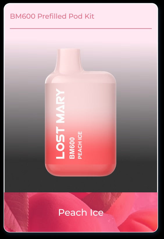 Lost Mary BM600 Pre-Filled Pods 600 Puffs