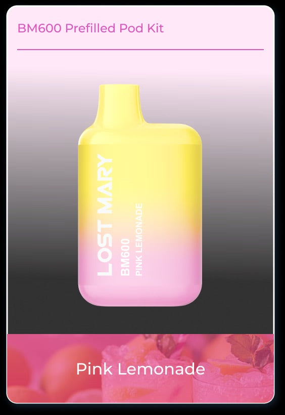 Lost Mary BM600 Pre-Filled Pods 600 Puffs