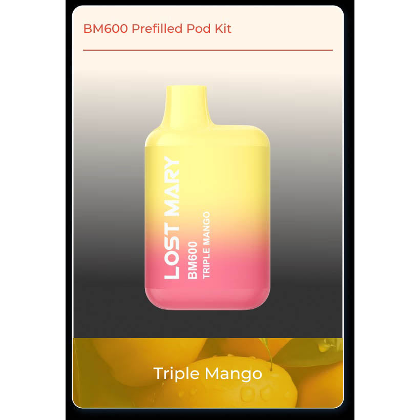 Lost Mary BM600 Pre Filled Pod Kit 600 Puffs