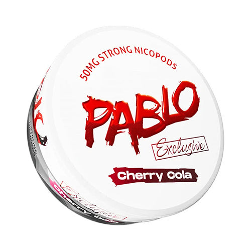Pablo Cherry Cola Slim Nicotine Pouches 50mg
