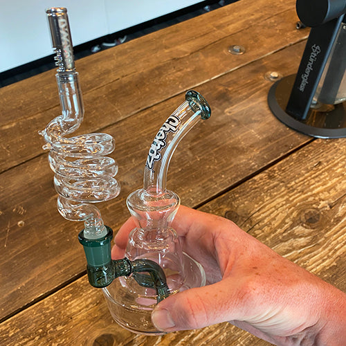 Spiky Wet Winder Glass Water Tool Adapter for DynaVap
